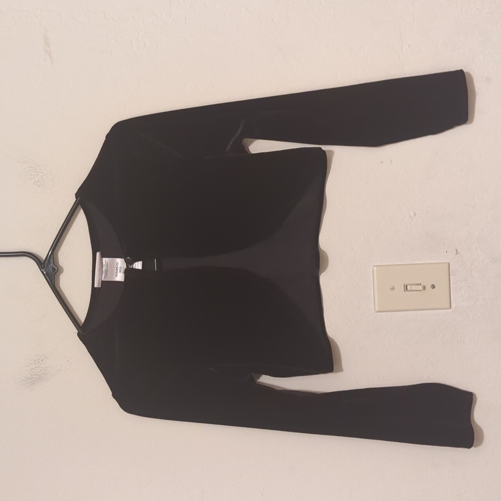 Bonnie Jean black cardigan size 16